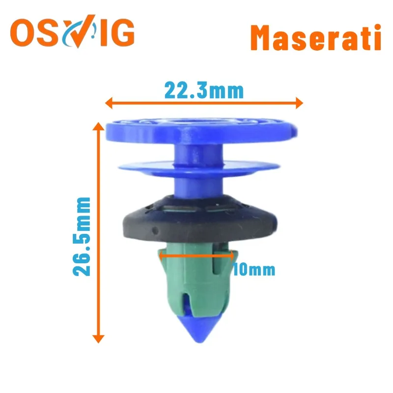 

10PCS OE#670007591 673001800 670106049 Door interior panel fastening clips suitable for Maserati models