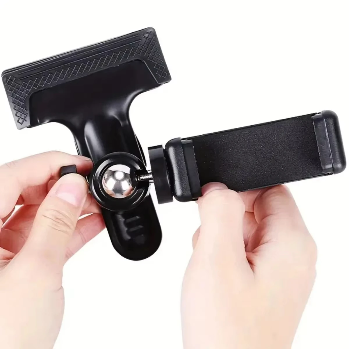 Miwayer Guitar Phone Holder, Hands-Free Adjustable Multi-Purpose Thick Cellphone Mount for Drum Guitar