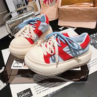 Platform Flats Women's Sports Shoes Fashion Designer Sneakers 2025 Summer Casual Walking Brand Shoes Trend Zapatillas De Mujer