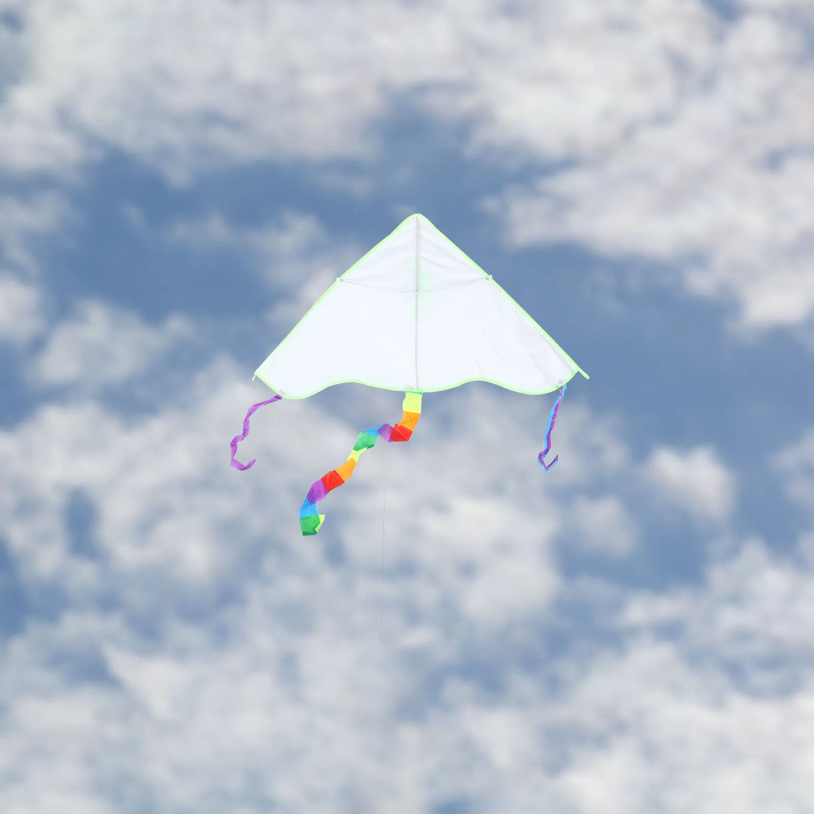 

DIY Kite Material Bag Kids Toys Kites Kits Make Your Own Painting Blank for Plastic Toddler