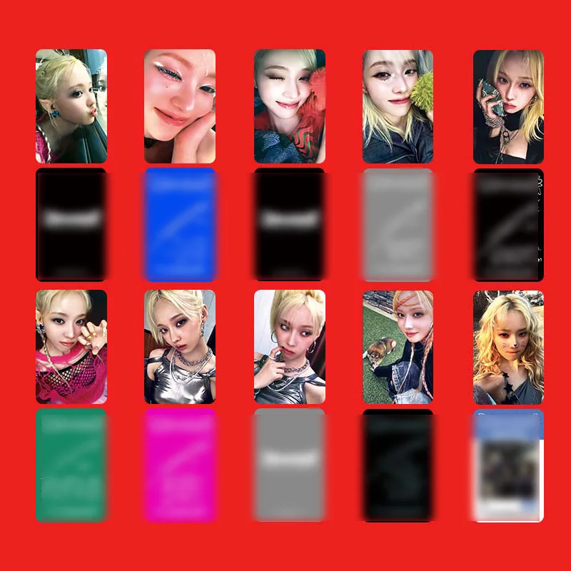 Kpop Idol æ Armageddon Album Photocards KARINA GISELLE WINTER NINGNING photo card