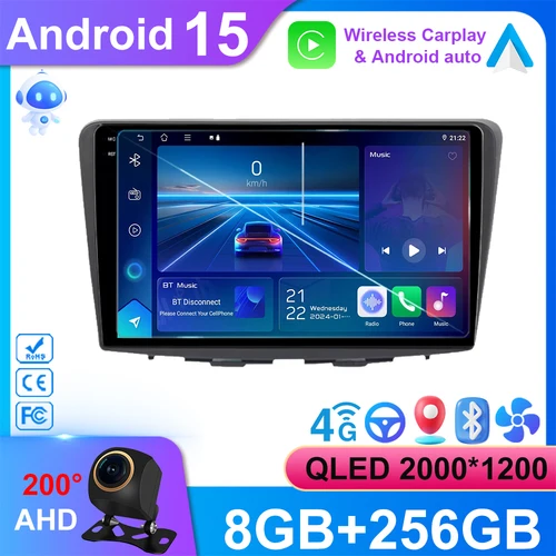Android 15 para Suzuki Baleno 2016 2017 2018 2019 soporte de pantalla GPS cámara Raer Carplay OBD reproductor de vídeo de Radio Multimedia para coche