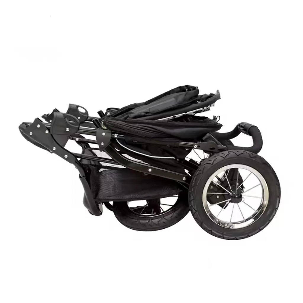 JXB Fabrikpreis Outdoor-Reisetrage, universell, atmungsaktiv, winddicht, für Hunde/Katzen, Kinderwagen, 3-Räder, verstellbare Haustier-Kinderwagen