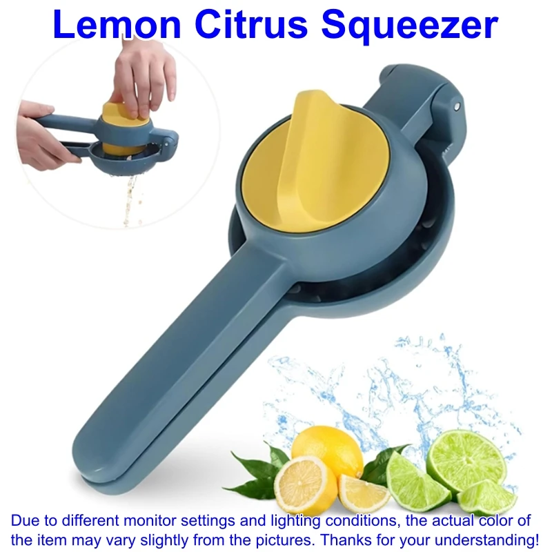 

Mini 2 in 1 Lemon Squeezer Home Manual Lemon Squeezer Hand Pressed Citrus Orange Fruit Juicer Portable Practical Kitchen Tool