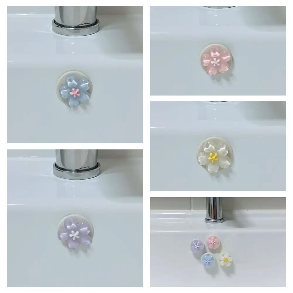 Anti-clogging Sewer Pipe Seal Ring Insect Proof Anti-odor Leak-Proof Plug Flower Shaped Sealing Cover Floor Drain Plug