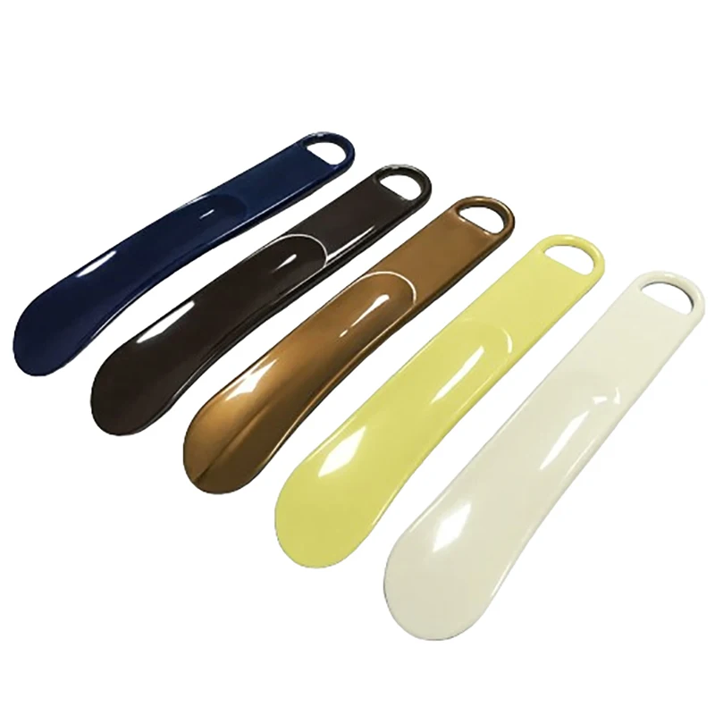 20cm 1pc Convenient Portable Plastic Lazy Shoehorn Craft Long Handle Shoe Lifter Shoe Puller Shoes Accessories