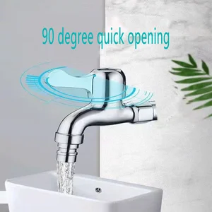 G1/2 Household Washing Machine Tap, single cold wall mop sink, dedicated external universal tap 6 Main Sales Wall Taps Kitchen - №1