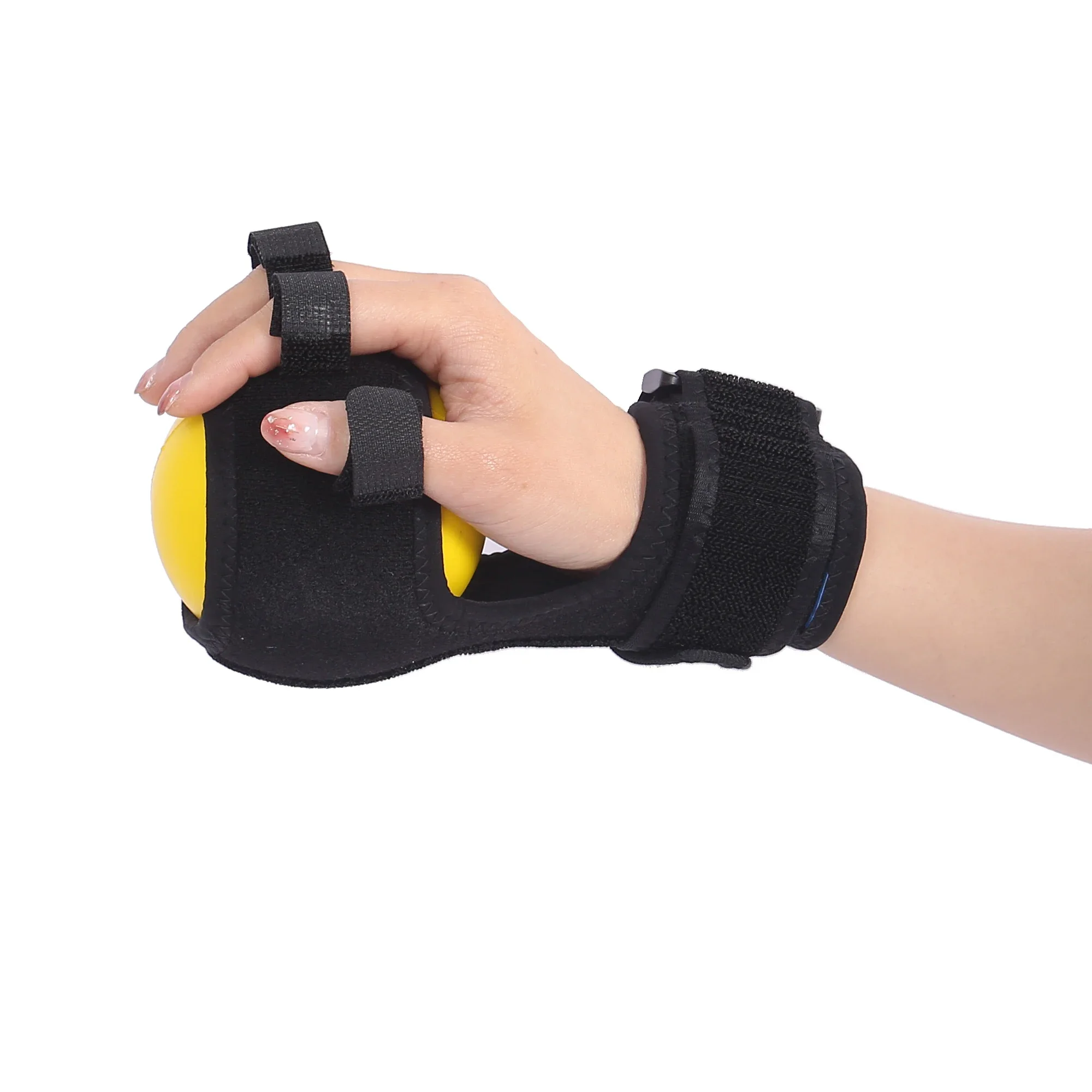 

Finger Knuckle Adjust Immobilizer Medical Hand Training Ball Finger Split Fracture Splint