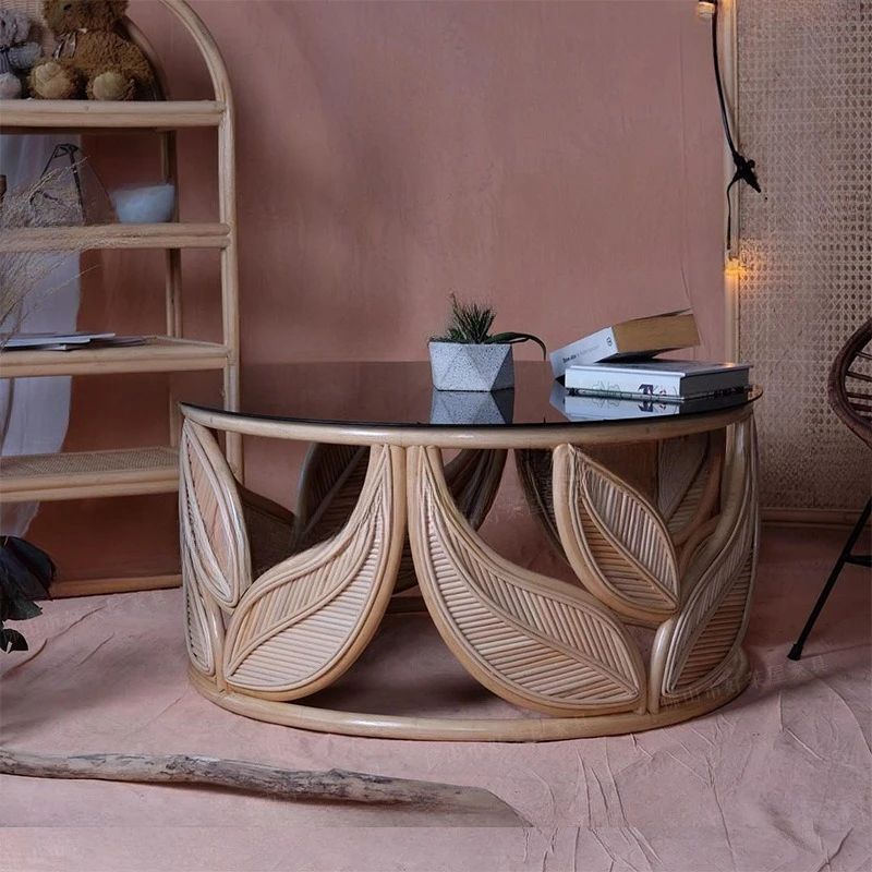 Kunst Couchtisch Nordic einfache kleine Wohnung Wohnzimmer runde Kombination