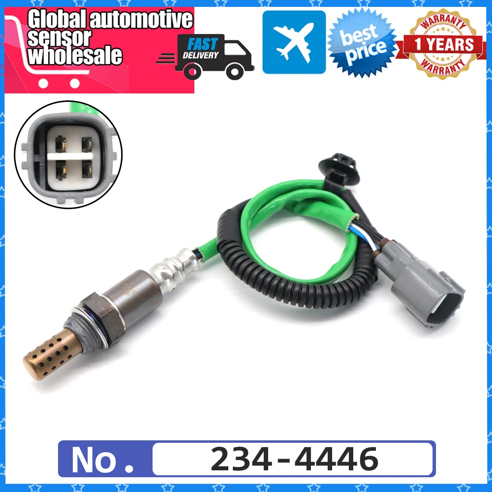 NEW Downstream 234-4446 Rear Air Fuel Ratio Lambda O2 Oxygen Sensor for Subaru Impreza 2.5L 2002 Outback Legacy 2004-2009 2.0L