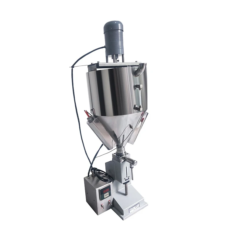 5-50ml Food Filling Machine Manual Stainless Steel Paste Dispensing Liquid Beverage Packing Equipment