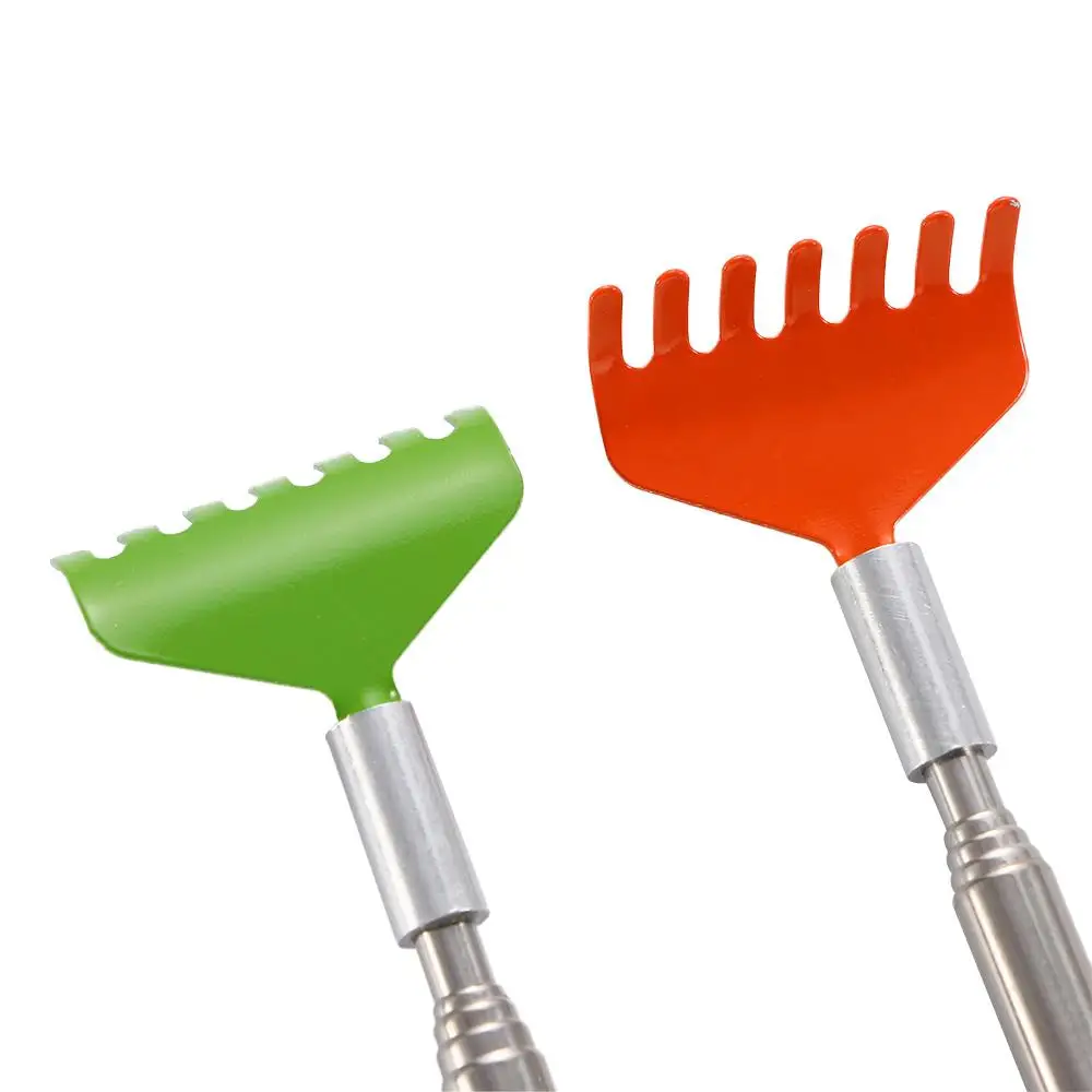 Extensible Metal Telescopic Five-tooth Relieve itching Massage Tools Itch Scratching Back Scratcher Scratching Device