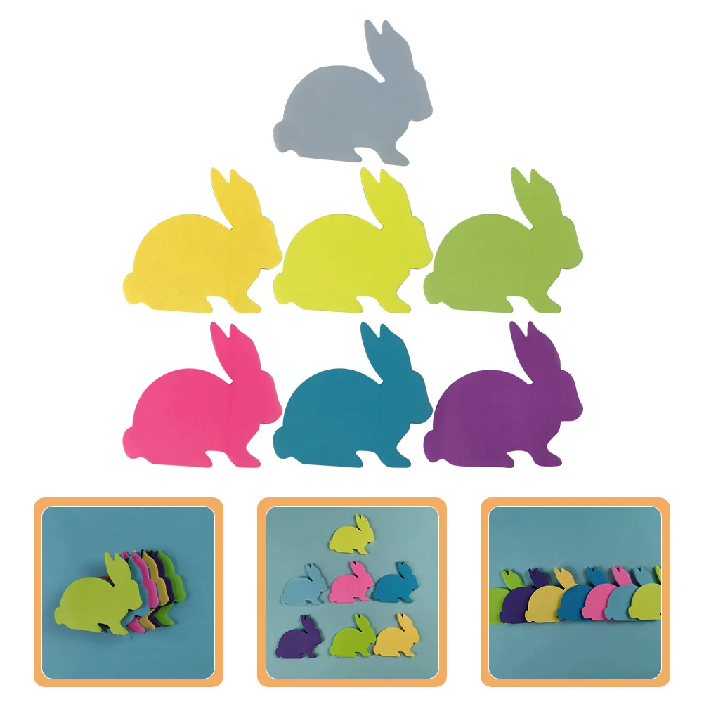 Bloc-notes cadeau de pâques, 7 livres, lapin, Mini bloc-notes animaux pour lapin mignon, papeterie