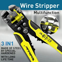 Multi Functional Fully Automatic Wire Stripping Pliers Professional Electrician Wire Tool Cable Cutter Crimper Stripping Plier