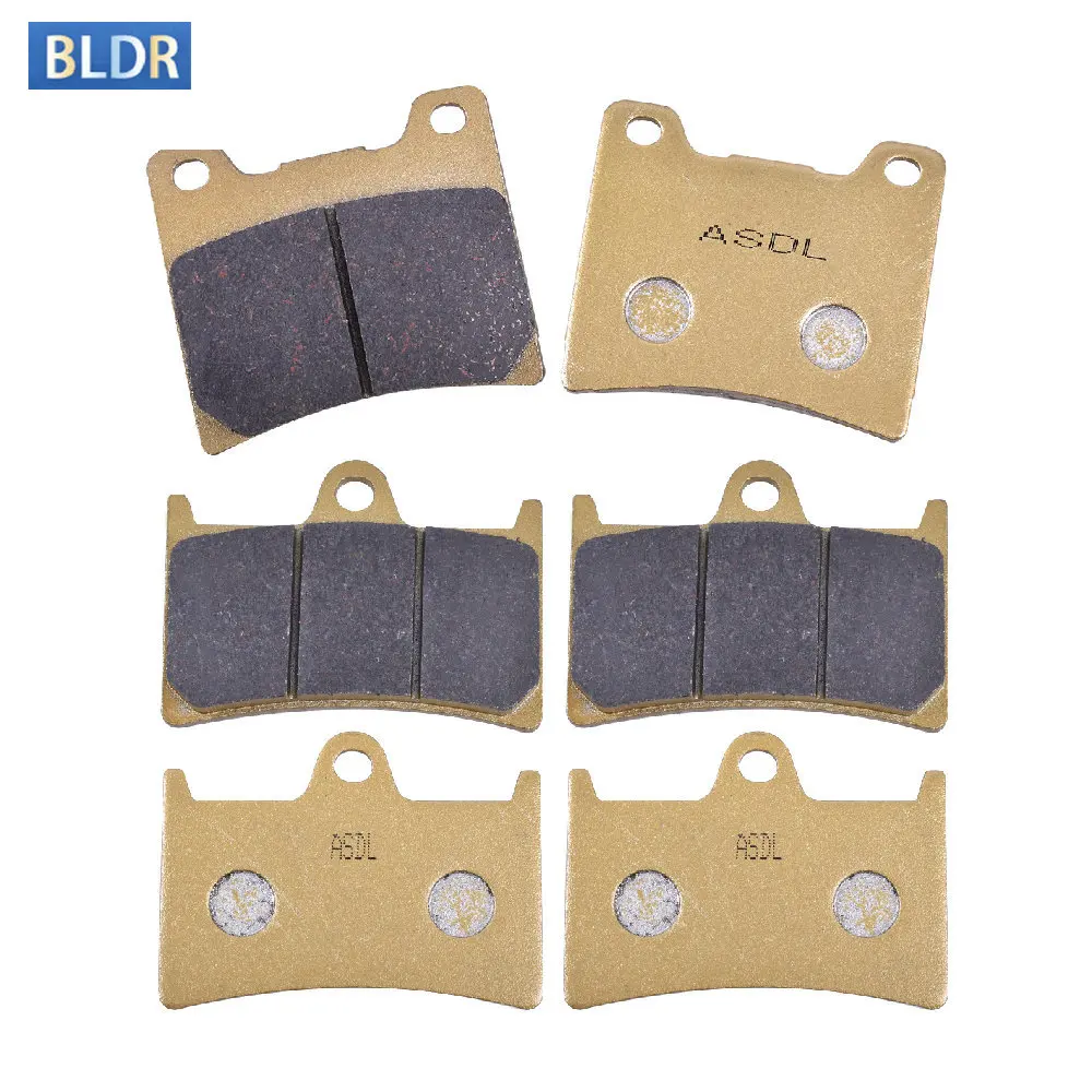 

Front Rear Brake Pads For YAMAHA BT1100 Bulldog BT 1100 2002-2006 XJR1300 XJR1300L 1999 XJR1300M 2000 XJR1300S XJR 1300 SP L M N