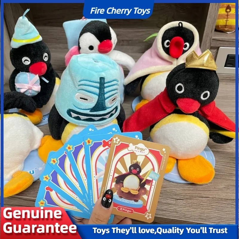 

Pingu Variety Small Theatre Series Blind Box Kawaii Figures Cartoon Decoration Doll Toys Ornament Mystery Box Cartoon Decor Gift