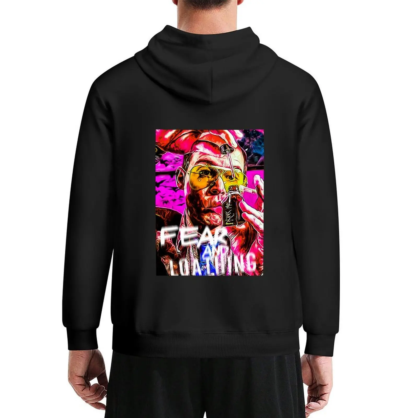 

Vintage Style Arts Fear And Loathing In Las Vegas Hoodie graphic t shirts men clothes for men anime clothing man hoodie