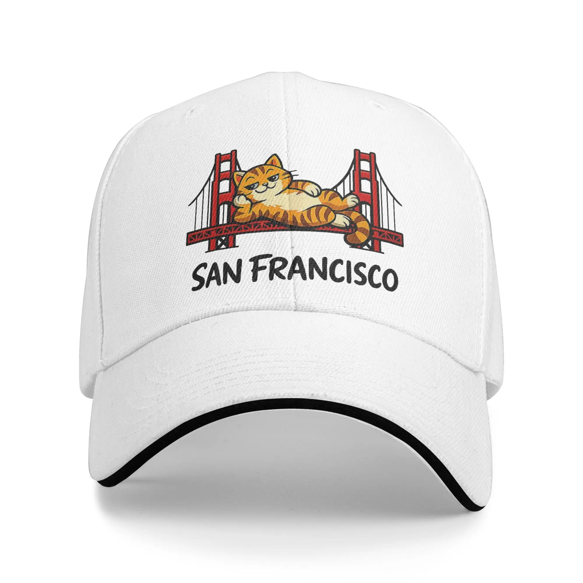 Unisex Ryan Gosling Cat San Francisco Bridge Hat Project Hail Mary Adjustable Baseball Caps Casual Baseball Cap Snapback Hats