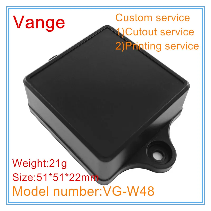 Vange wire junction box 51*51*22mm ABS plastic instrument case PCB box