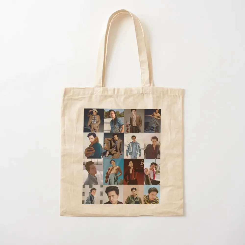 

Cole Sprouse Tote Bag Canvas shoulder bag Gift bag