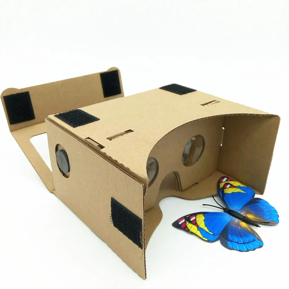 VR Virtual Reality 3D Glasses for Google Cardboard 3D Glasses37mm lens VR glasses For SmartPhones For Iphone X 7 8 VR