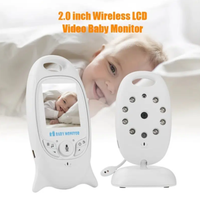 Video Baby Monitor Camera VB601 Wireless Babysitter 2 Way Talk Night Vision IR LED Temperature Babi Nanny Camera 8 Lullabies