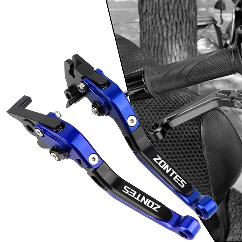 Motorcycle for ZONTES 310X 310R 310V 310T ZT250R efit folding adjustable brake lever brake lever fracture resistant handle