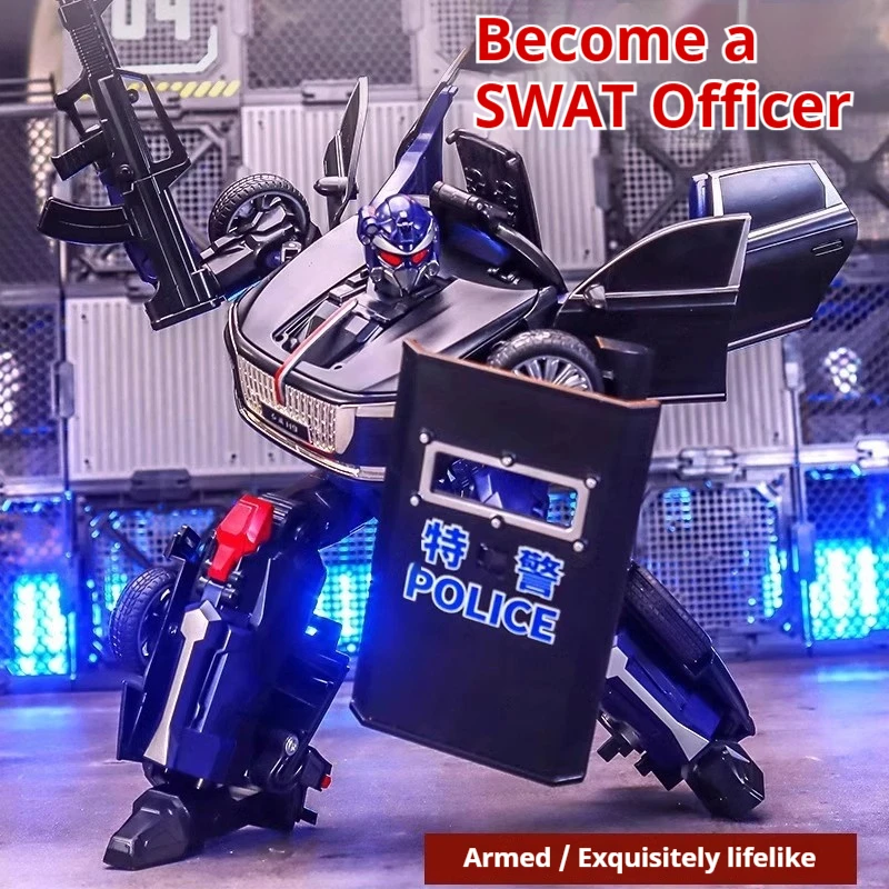 Vervormbare robot automodellen auto's actiefiguren speelgoed mechs King Kong speelgoed verzamelobjecten handgemaakte ambachten verzamelaars favoriet