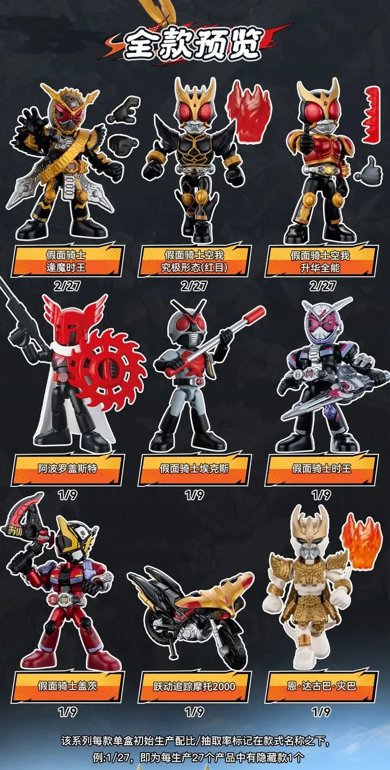 Auf Lager Blokees Kamen Rider Starlight Edition 5. Welle Legendärer Momento Zi-O Bausteinfigur Sammlerstück – Detail 4