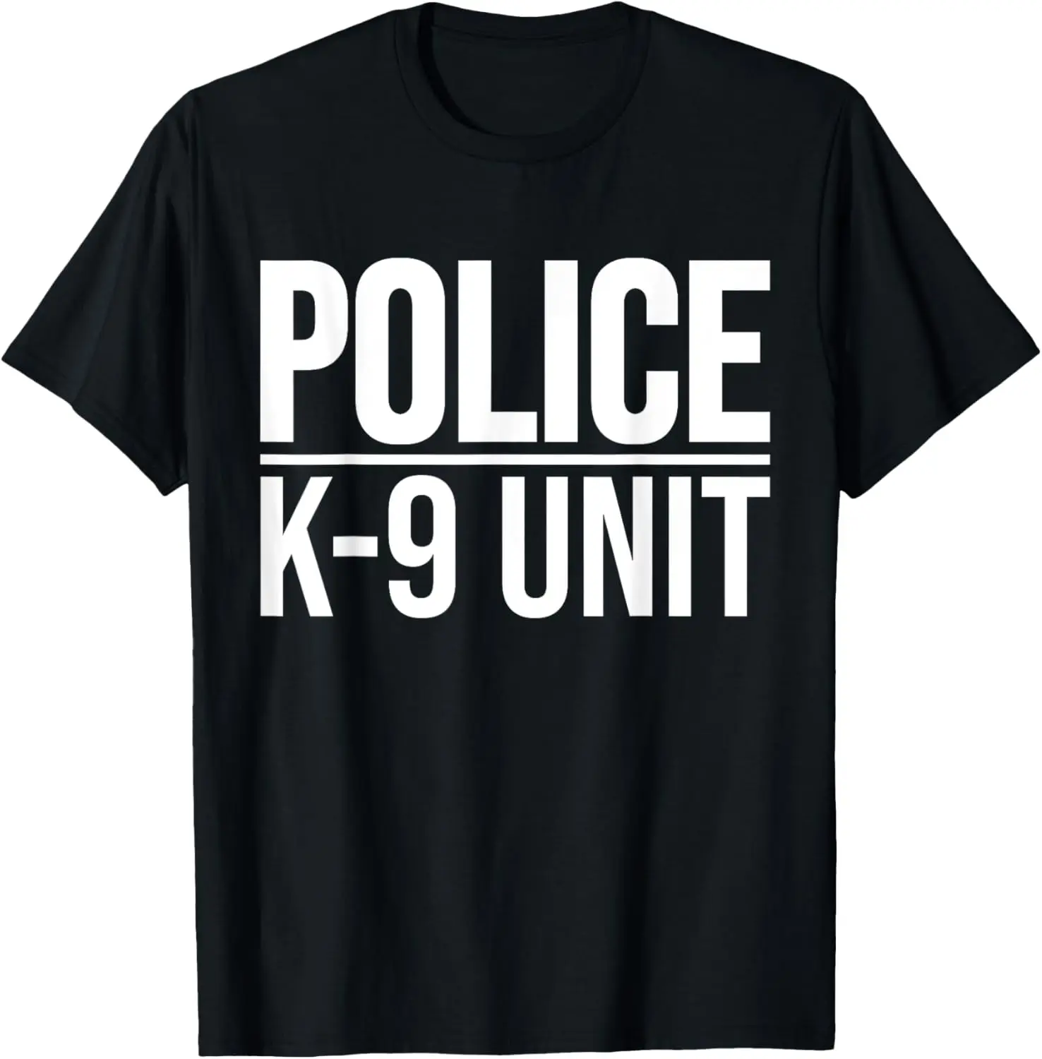 

POLICE K-9 UNIT CANINE POLICE DOG UNIFORM OFFICER COSTUME T-Shirt