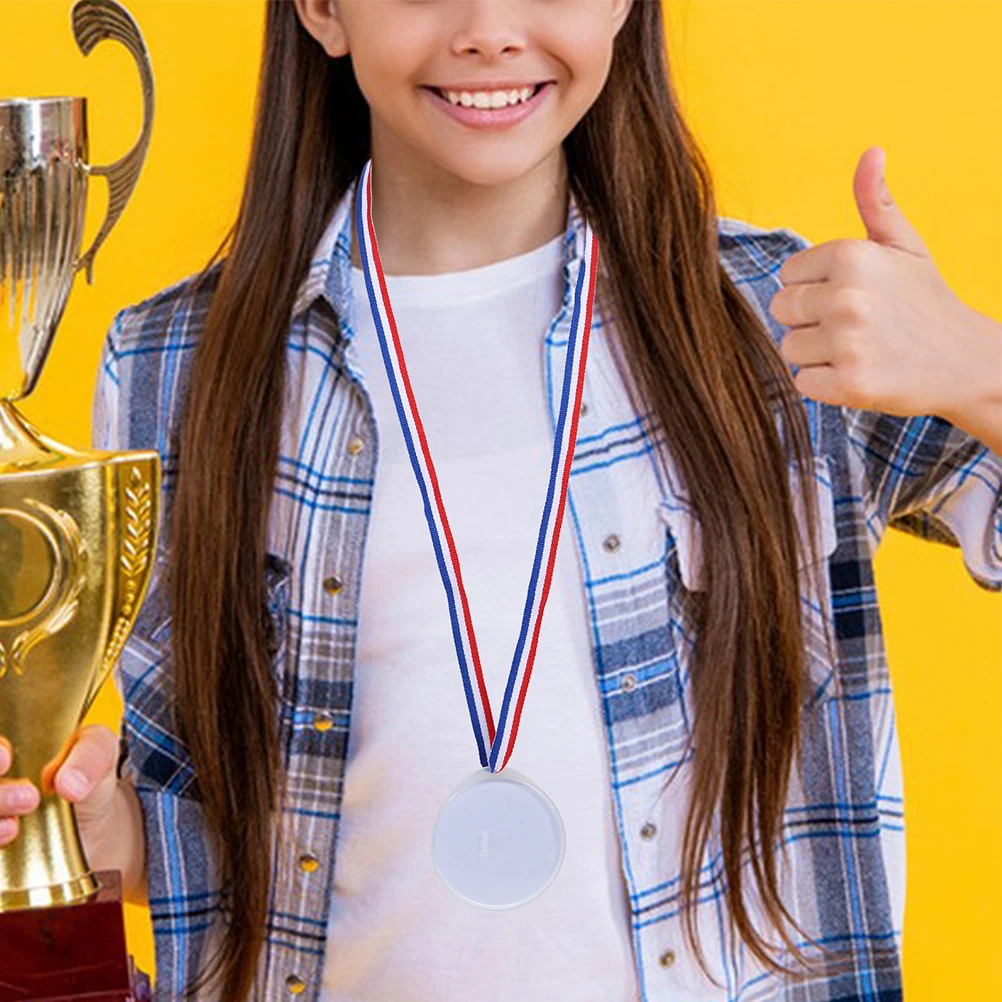 12 Pcs Medal Shell Award Accessory Child Diy Blank Children Medals Abs Artificial