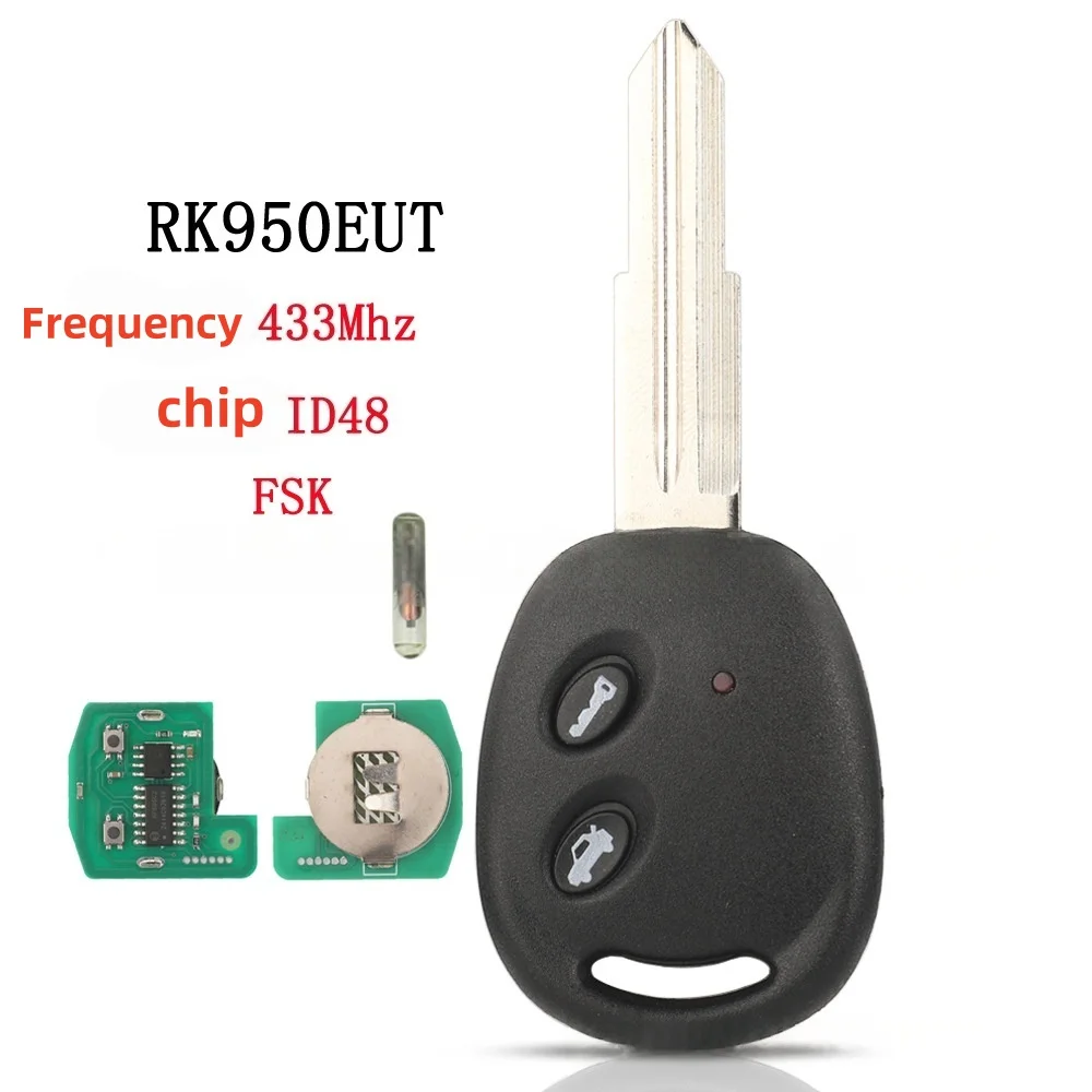

Подходит для дистанционного ключа автомобиля Chevrolet RK950EUT, частота 433, чип ID48 FSK, режим 2 кнопки