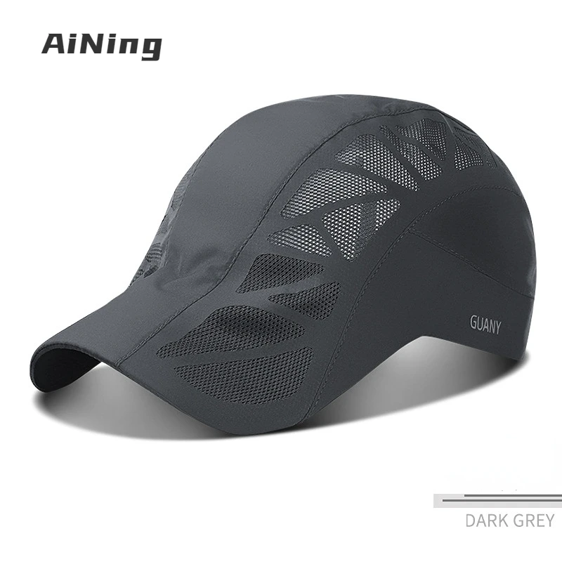 

Men's Caps Summer Thin Quick Drying Outdoor Sports Mountaineering Tennis Hat Sunscreen Fishing Hat Sunshade Duck Tongue Hat Soft