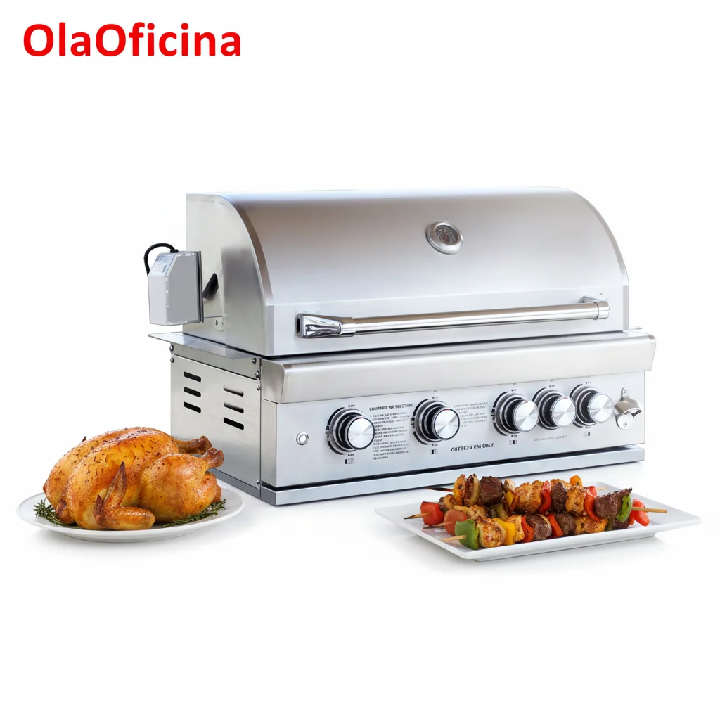 

Gas Grills Built-in Stainless Steel 304 Model 1 Year Warranty Commercial Use