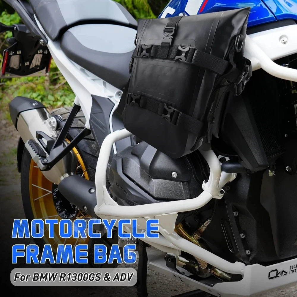 

Motorcycle Crash Bar Bag Frame Bumpers Waterproof Tools Storage Bag For BMW R1300GS R 1300 GS ADV / Pure / Trophy / Option 719