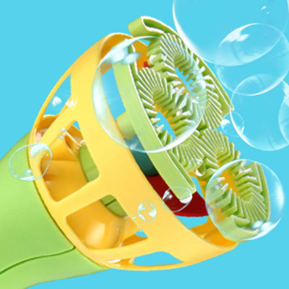 Electric Fan Bubble Machine For Kids Premium Abs Safe With Fan Tray Thousands Of Bubbles Outdoor Pool Beach