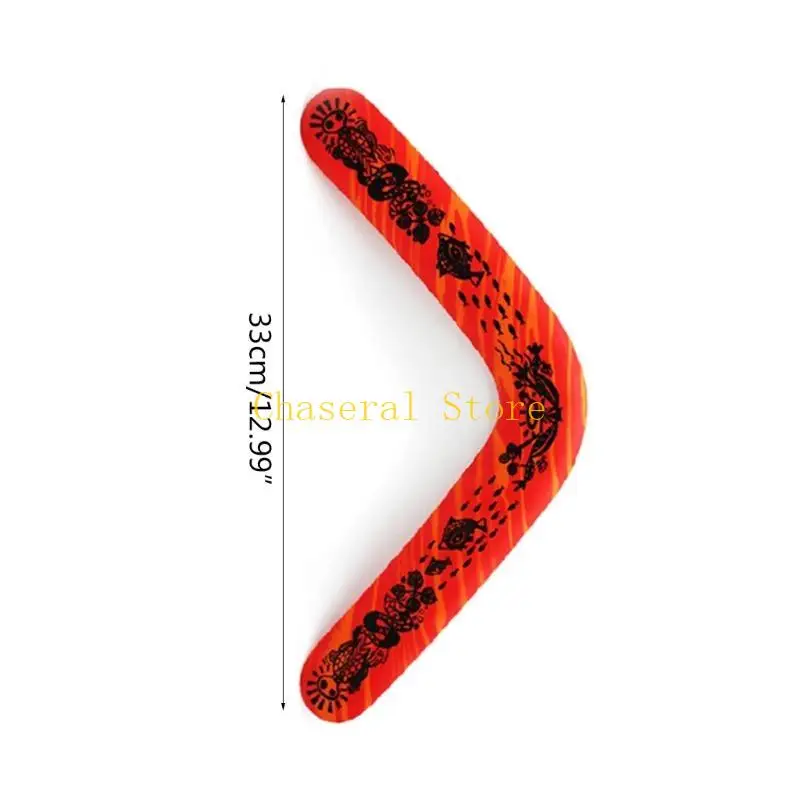 E7CE EVA Soft-Boomerang Flying Disc Sport Toy Interactive Interactive Outdoor Game Education Juega seguridad para niños para