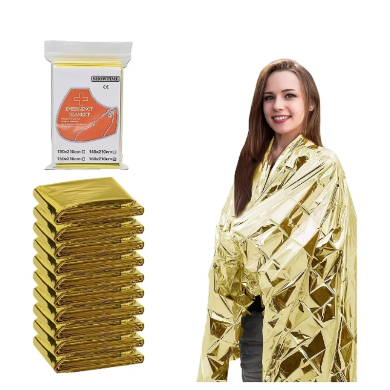 Przenośna, lekka, aluminiowa k – Survival Blanket Reflective recenzja i cena