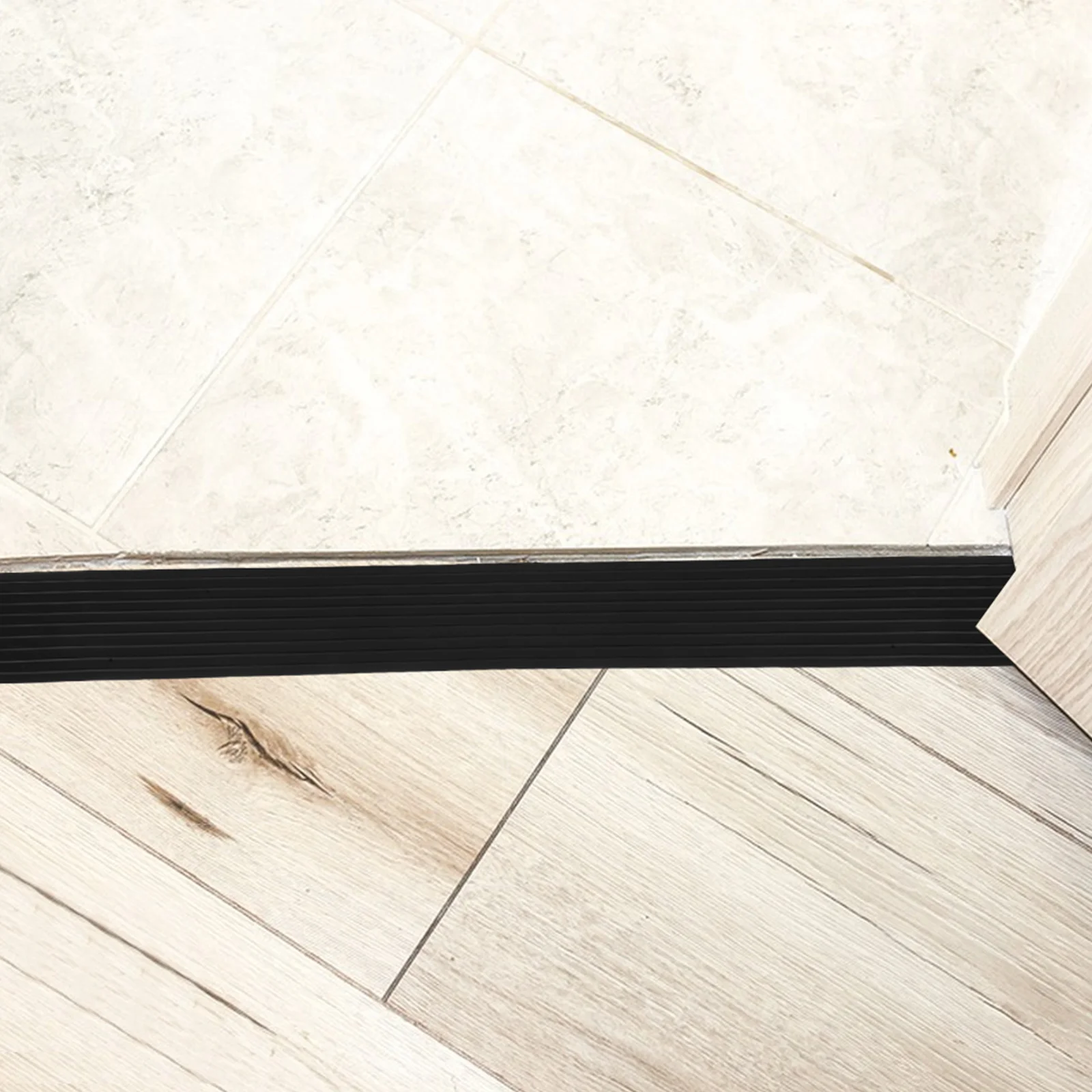 

Self Adhesive Ramp Tile Transition Strip Floor Ramps Doorway Patio Durable Anti Slip Rubber Wheelchair Stroller Access