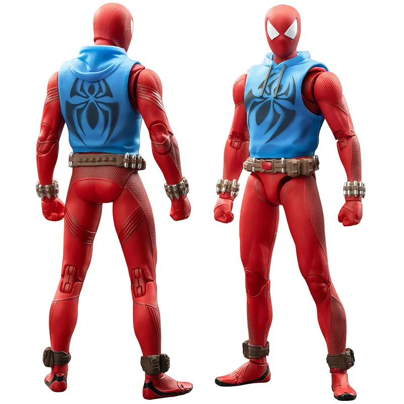 ZD Toys Spider-Man Brandneuer Day Miles Morales Spider-Man Scarlet Spider Hobie Brown ‌ Eisen-Spinnen ‌ Actionfiguren Spielzeugmodell Geschenk – Detail 20