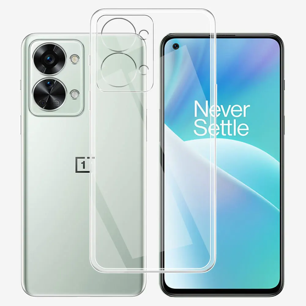 For Oneplus Nord 2T 5G Case Clear Silicone Soft TPU Cover For One plus Nord 2 5G Fundas For Oneplus Nord 2T 5G Transparent Coque