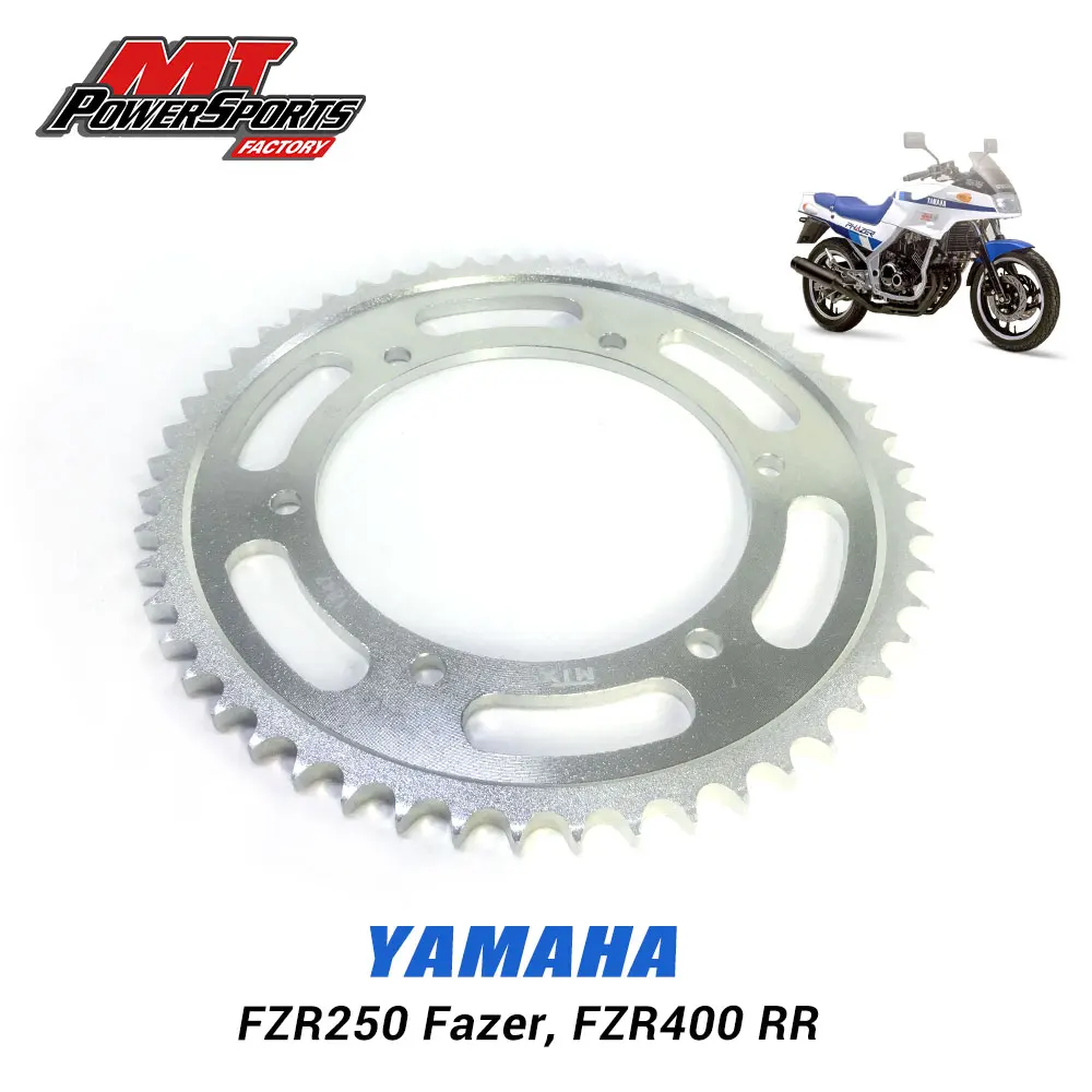 YAMAHA XT250 OE Steel Rear Sprocket For 428 Chain Yamaha FZR250 TZR80 TZR125 TDR125 Road Motorcycle Accessories And Parts