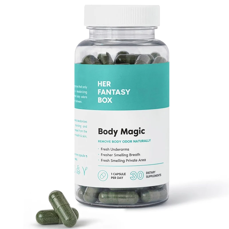 

Her Fantasy Box | Body Magic Chlorophyll - For Detoxification, Digestion, Gut Health, Skin Support and Oily Skin