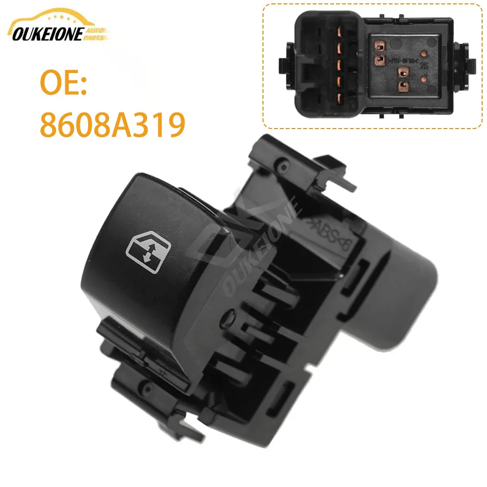 

For Mitsubishi Eclipse Cross Mirage Mirage G4 2018 2019 2020 2021 2022 2023 2024 Single Electric Window Control Switch 8608A319