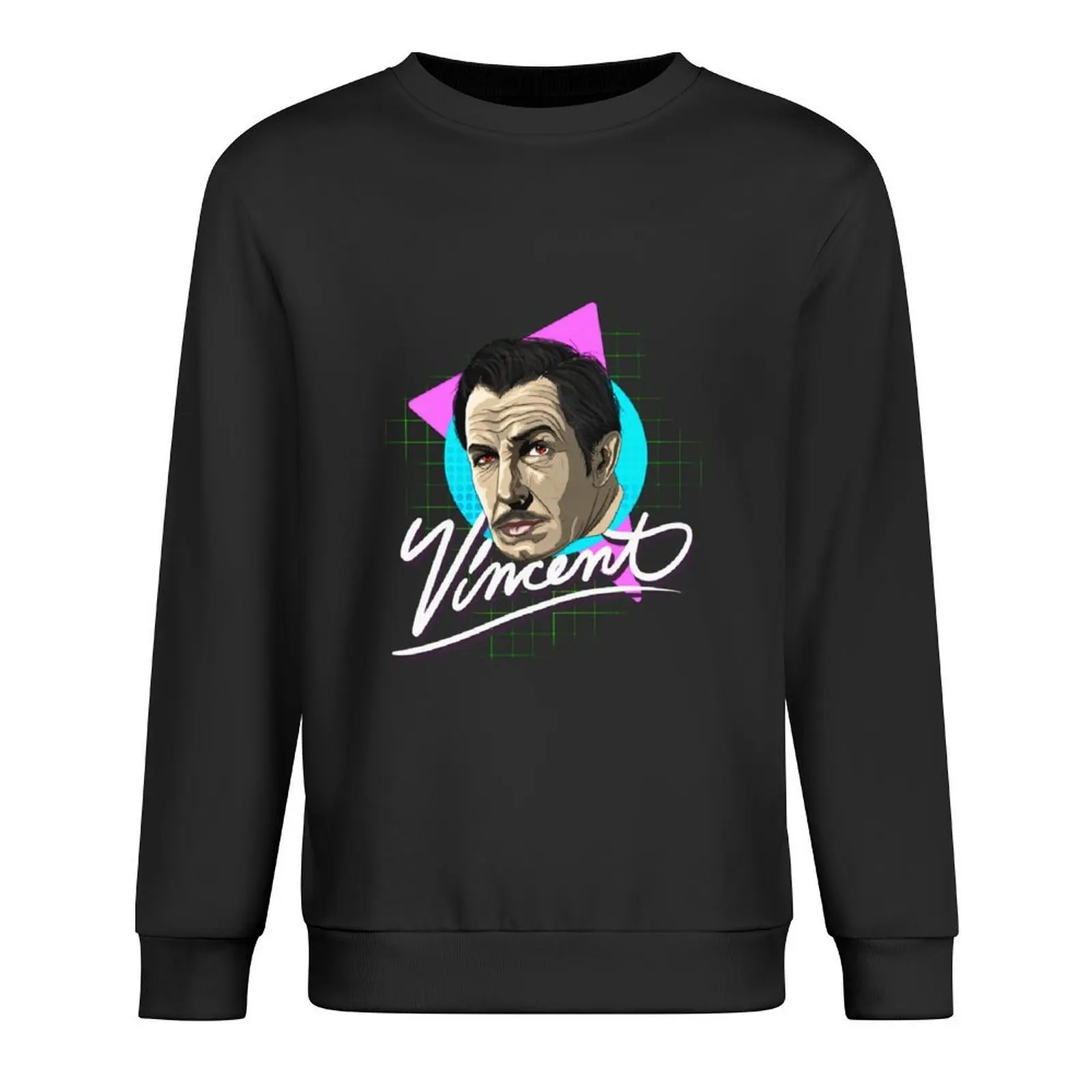 

Vincent Price retro Pullover tracksuit men autumn men clothing fashion men sweatshirt male