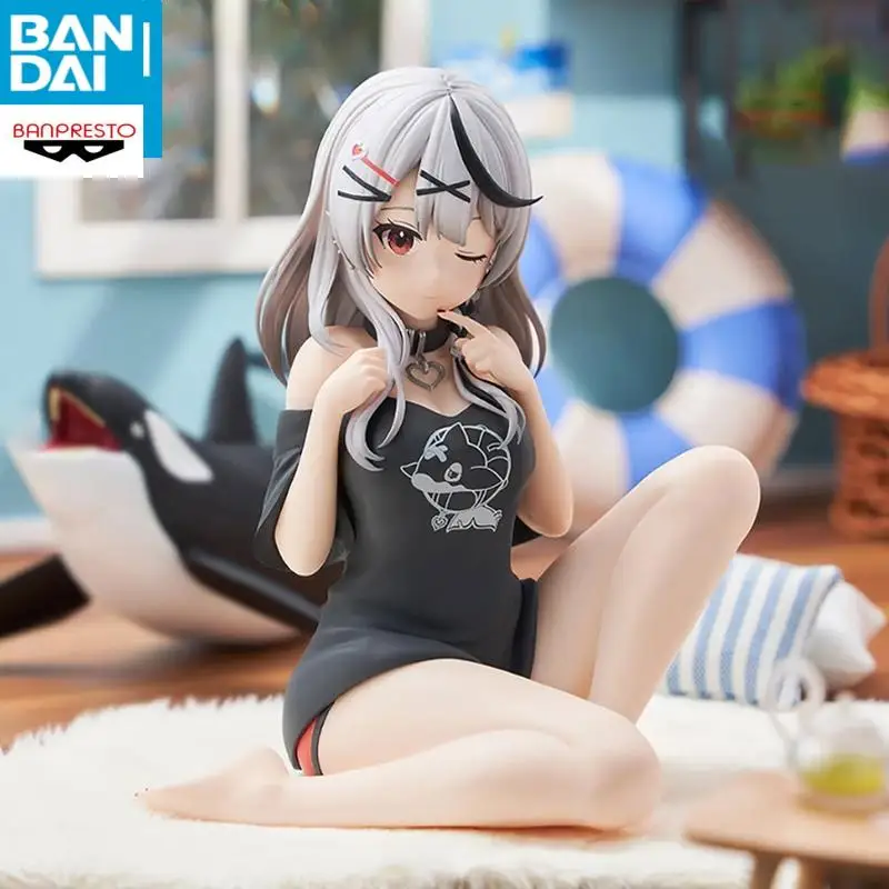 

В наличии Оригинальная подлинная фигурка BANDAI NAMCO BANPRESTO hololive Collector, новая и открытая фигурка, украшение для рабочего стола, игрушка из ПВХ в подарок