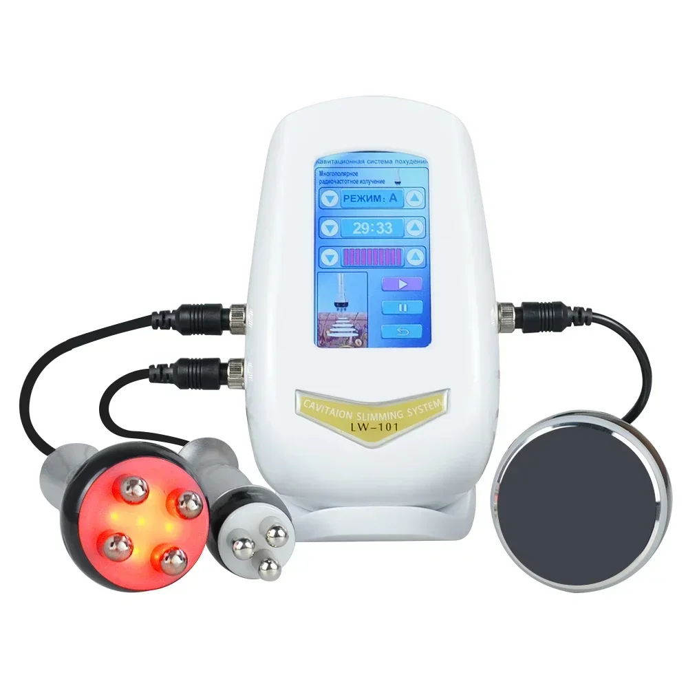 Moonic 3in1 Slimming Massage Cavitation Machine Multifunctional Equipment Facial Body Tightening Lifting Skincare Tool view 6