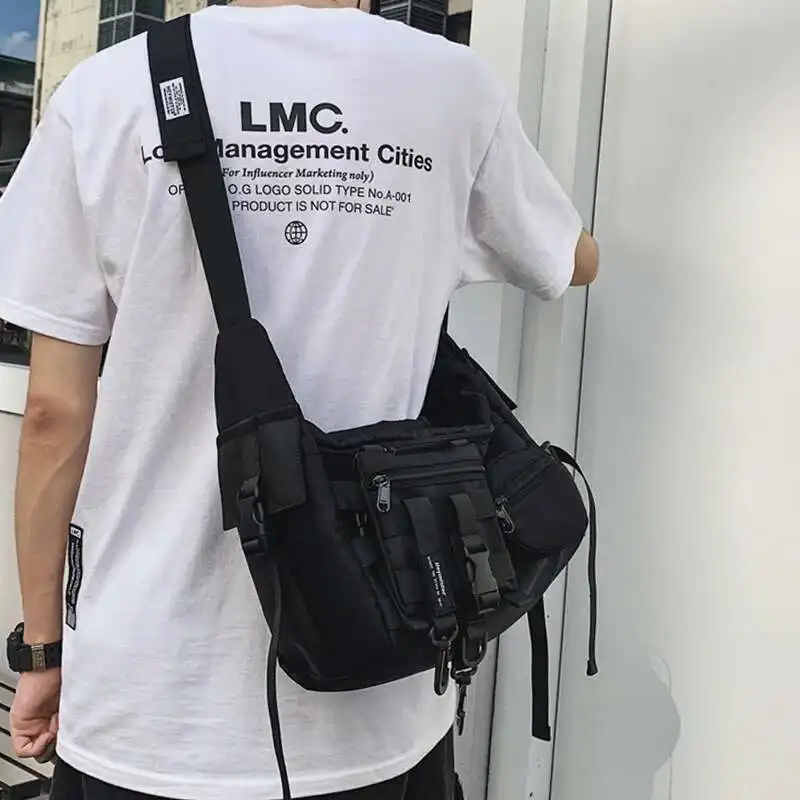 

Large-capacity Shoulder Leisure Bag Messenger Bag Multifunctional Satchel Lightweight Simple Functional Bag