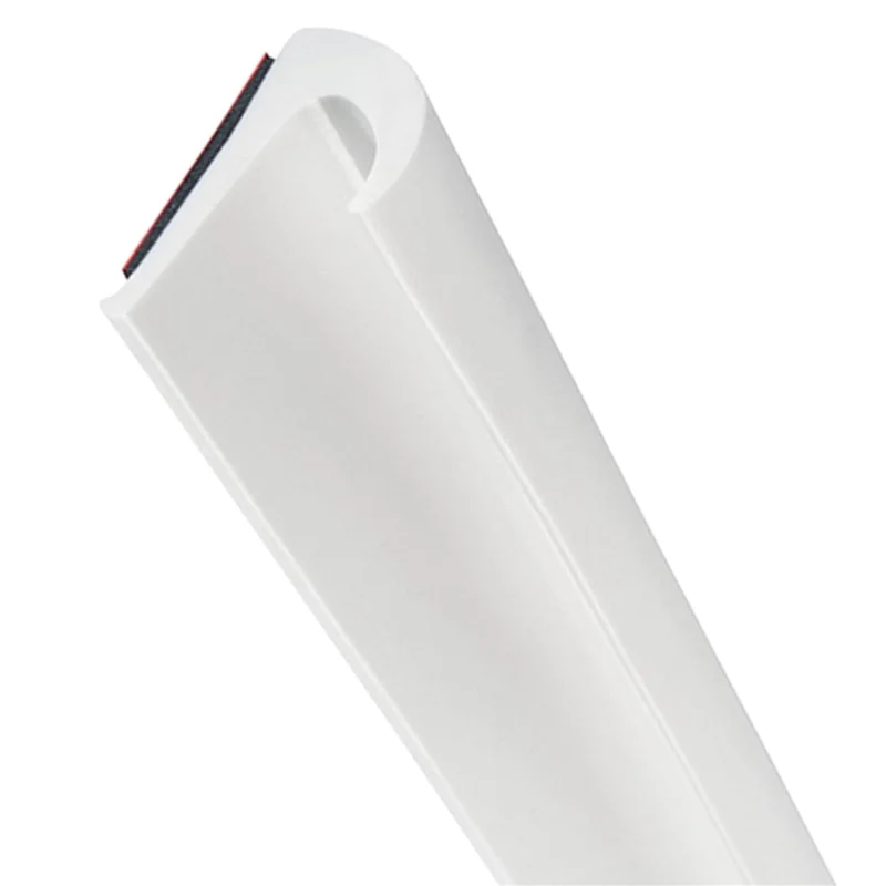 

NEW-2X RV Caravan Roof Rainwater Gutter PVC Water Channel Easy Install Motorhome Roof Drainage System White
