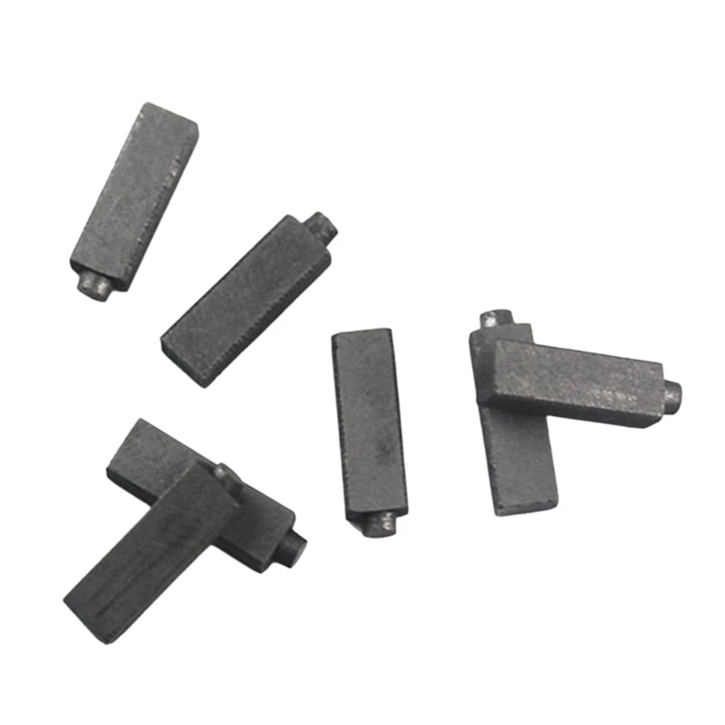 12개 전동 공구 정원 ​​도구 카본 브러쉬 4x5.5x17mm 블랙 카본 건조기